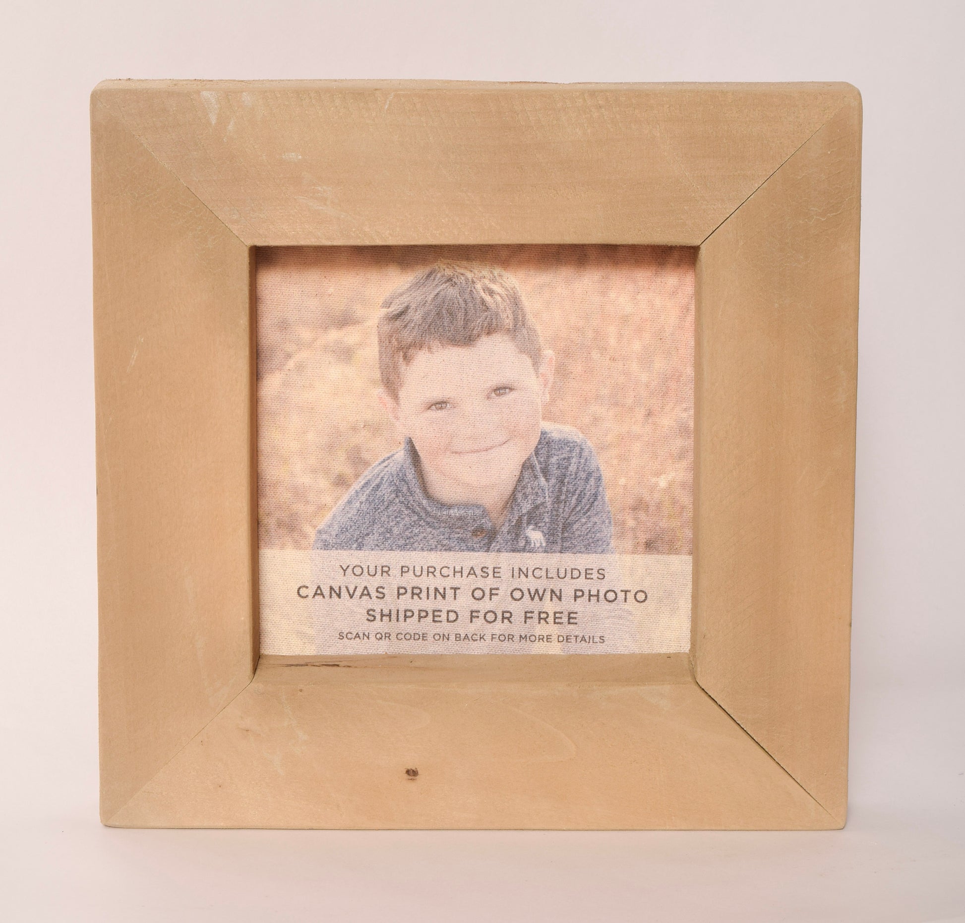 12x12" timberwood customizable frame from Pella, Iowa