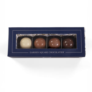 Garden Square Traditional Truffles — 4-Piece Gift Box