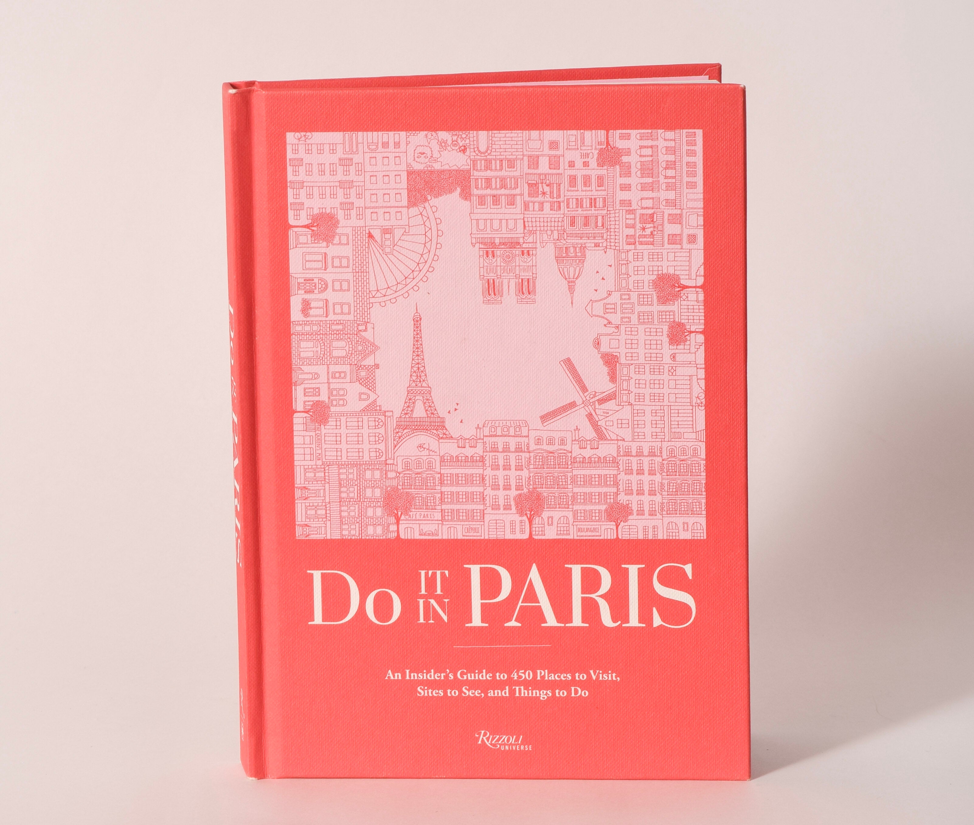"Do It in Paris" travel guide book, sold at Thistles in Pella, Iowa