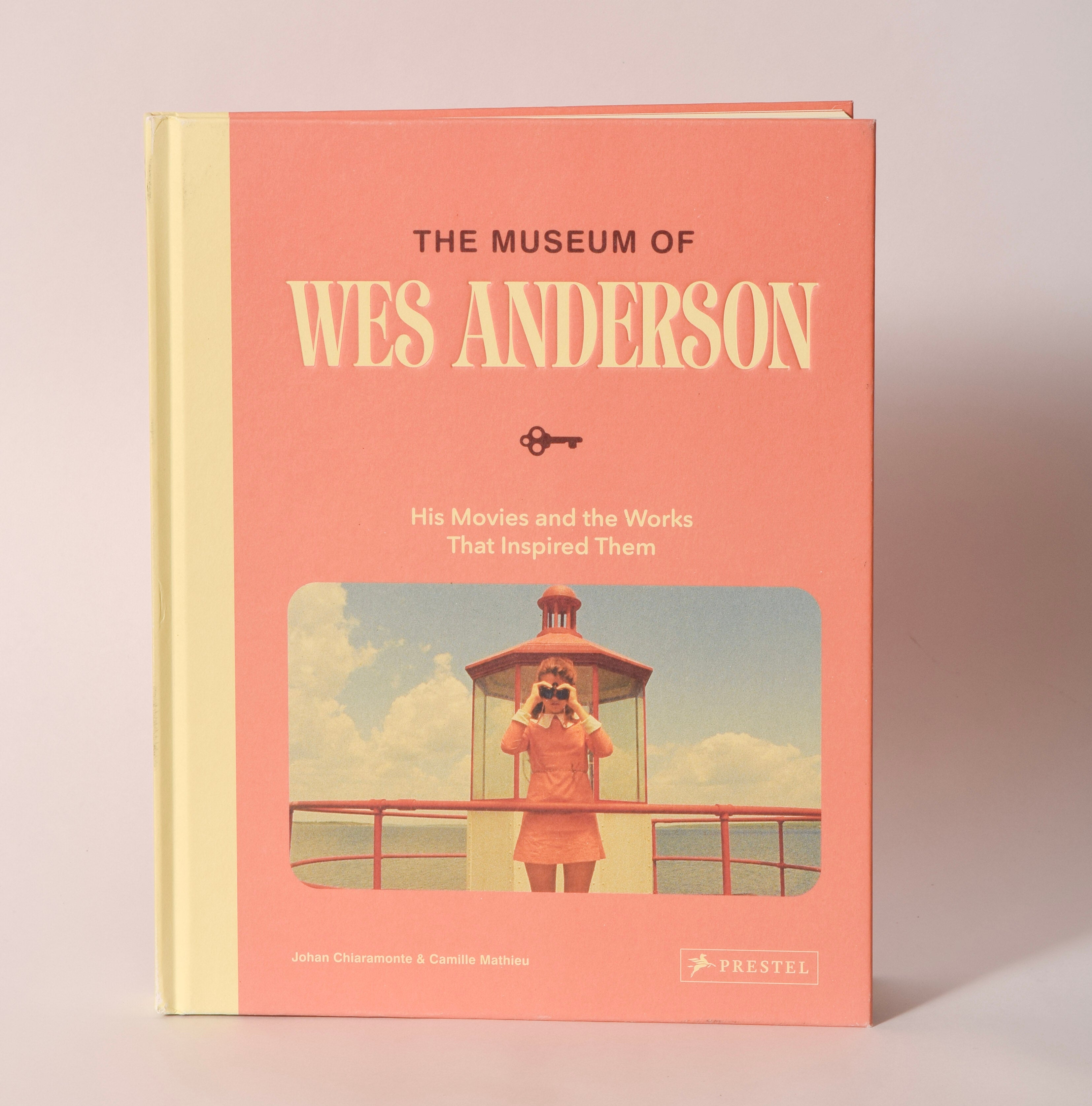 "The Museum of Wes Anderson" book cover, sold at Thistles in Pella, Iowa